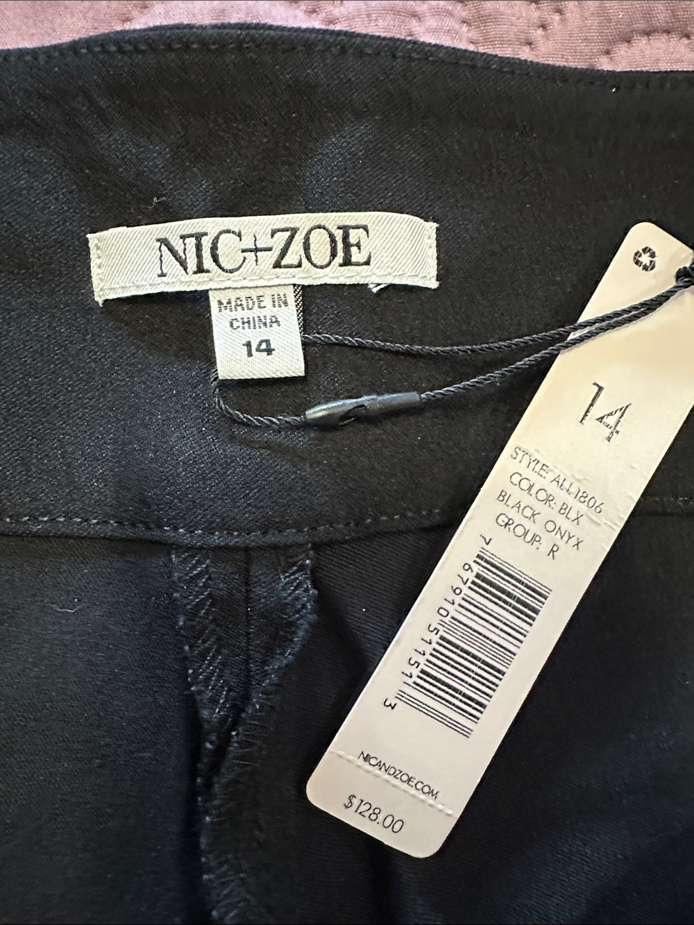 NIC+ZOE Black nice stretchy pants. ⭐️ bougie!